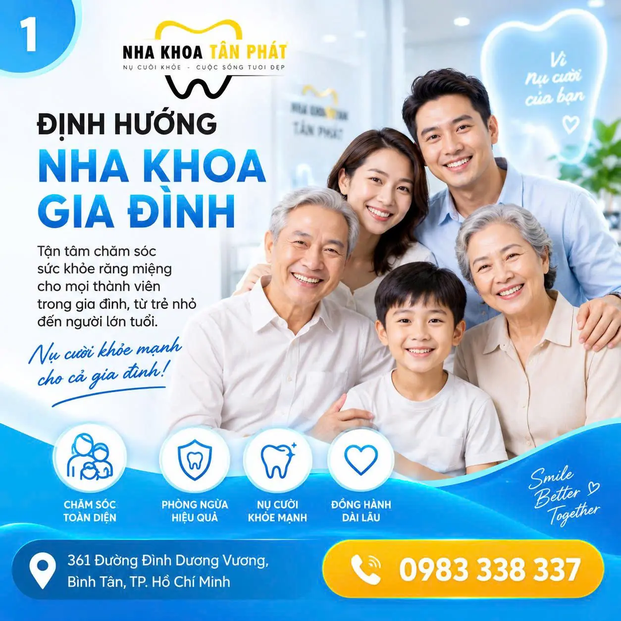 5 Điểm Khác Biệt Của Một Nha Khoa Gia Đình