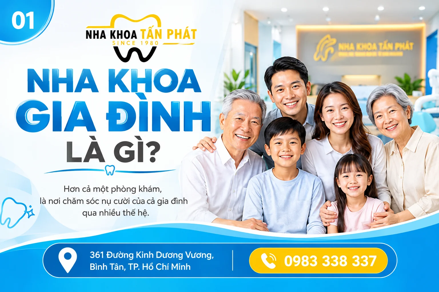 Điều Gì Tạo Nên Một Nha Khoa Gia Đình?